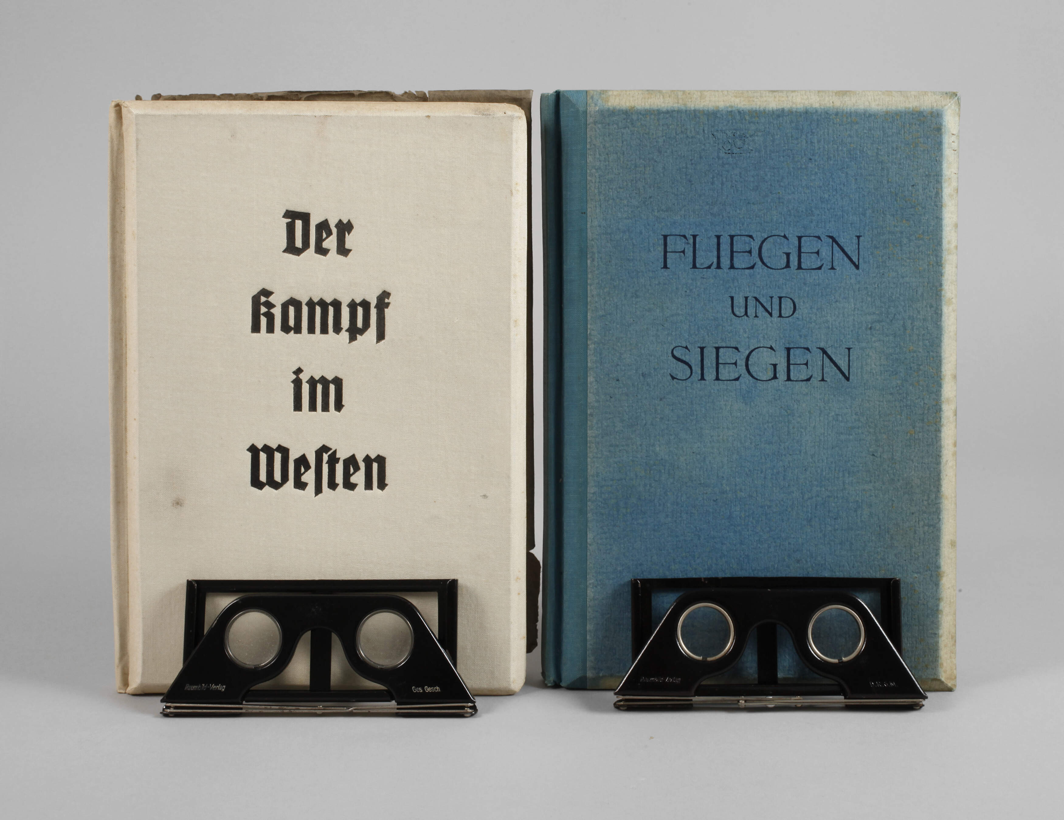 Zwei Raumbildalben 3. Reich