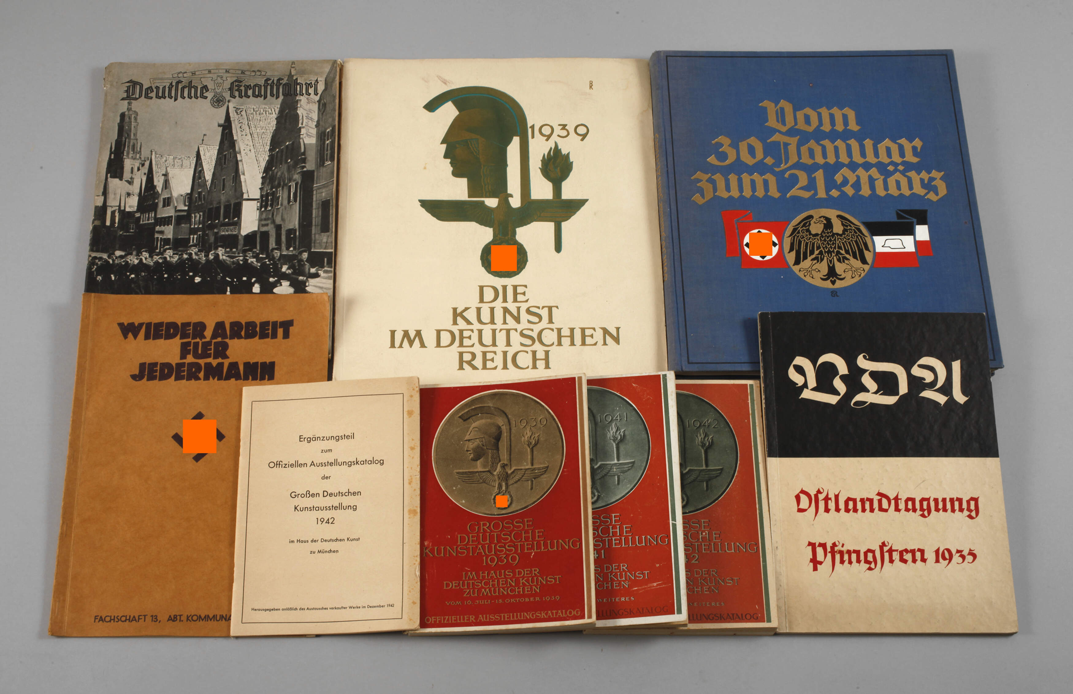 Konvolut Bücher und Hefte 3. Reich