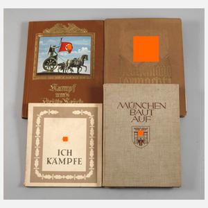 Konvolut Bücher und Sammelbilderalben 3. Reich