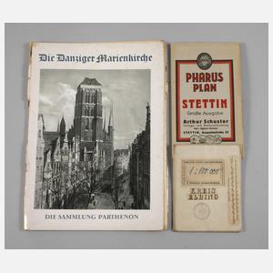 Konvolut ehemalige Ostgebiete