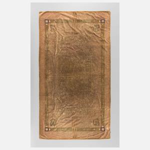 Große Samtdecke Jugendstil