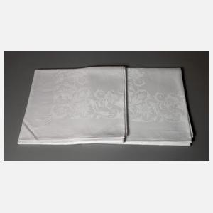 Paar Tafeltücher Arabeskendekor