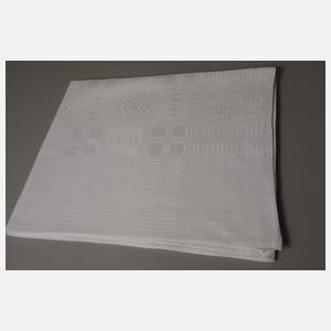 Konvolut Tafeltücher geometrischer Dekor