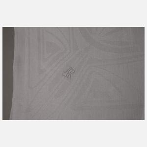 Tischdecke geometrischer Jugendstildekor