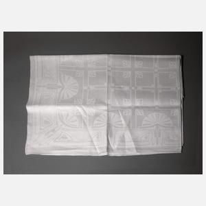 Tischdecke geometrischer Jugendstildekor