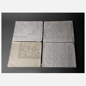 Konvolut Tafeltücher Floraldekor