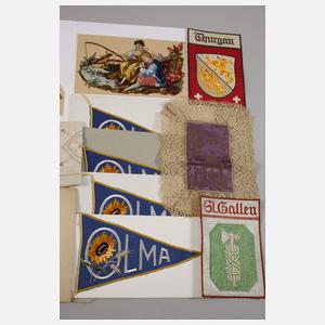 Konvolut Stickbilder Österreich/Schweiz