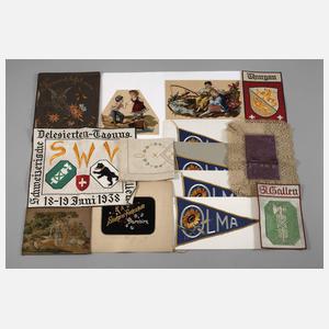 Konvolut Stickbilder Österreich/Schweiz