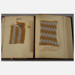 Konvolut große Musterbücher Posamente