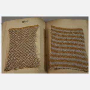 Konvolut große Musterbücher Posamente