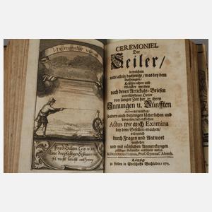 Ceremonial-Politica der Innungen und Zünfte