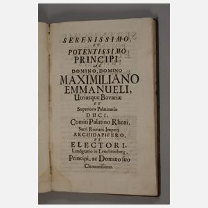 Gloriosus Serenissimae, Acregiae, et Electoralis