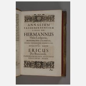 Annalium Paderbornensium Pars III 1741