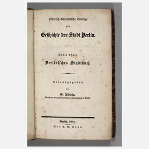 Berlinische Urkunden von 1261–1550