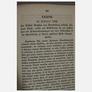 Berlinische Urkunden von 1261–1550