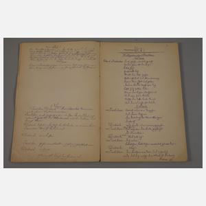 Manuskript Oper Der Rodensteiner