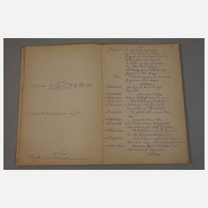 Manuskript Oper Der Rodensteiner