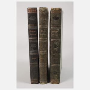 Drei Jahrgänge Allgemeine Muster-Zeitung