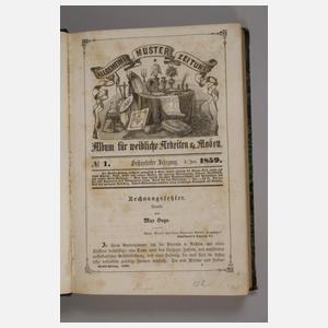 Drei Jahrgänge Allgemeine Muster-Zeitung