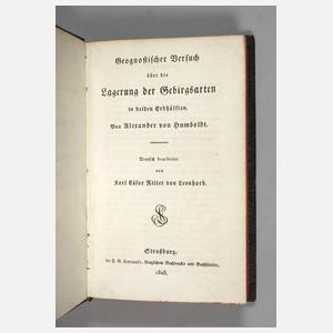 Humboldt, Lagerung der Gebirgsarten