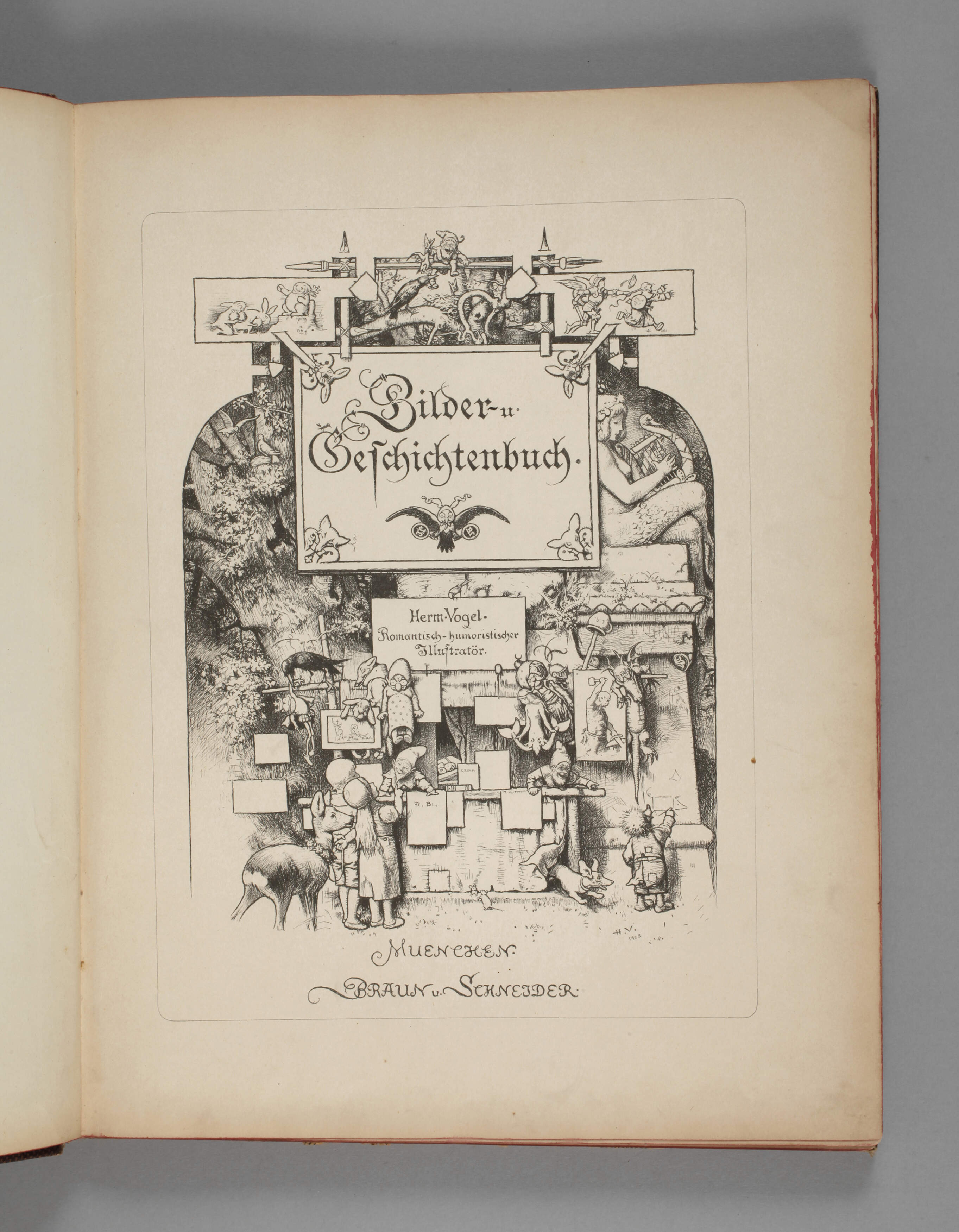 Hermann Vogel, Bilder- und Geschichtenbuch