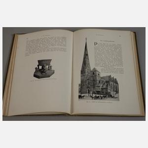 Zwei Bände Bremen und seine Bauten 1900
