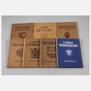 Sieben Bände Deutschlands Städtebau