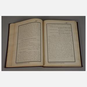 Handschriftliches Fachbuch Fabrikationskursus