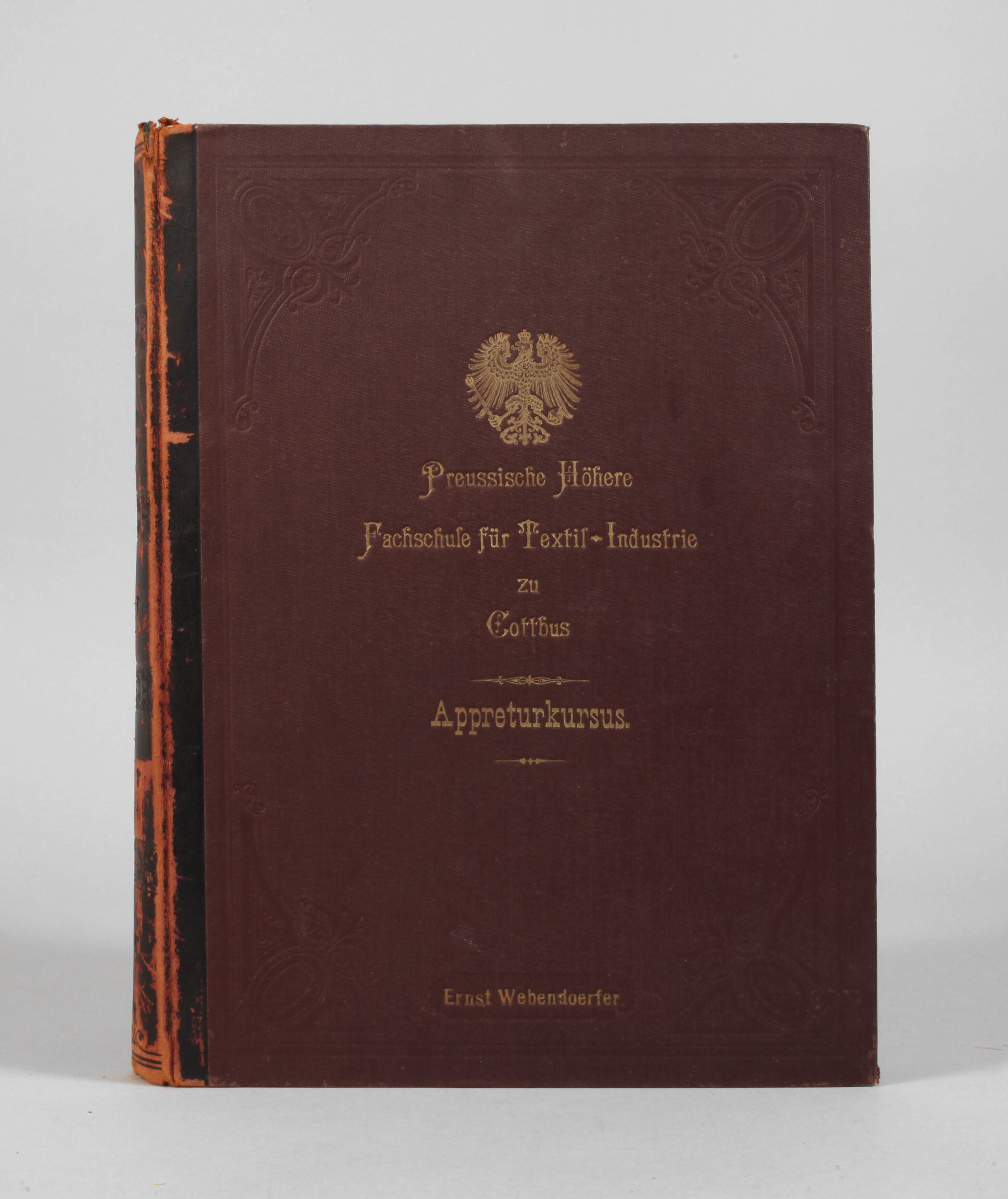 Handschriftliches Fachbuch Fabrikationskursus