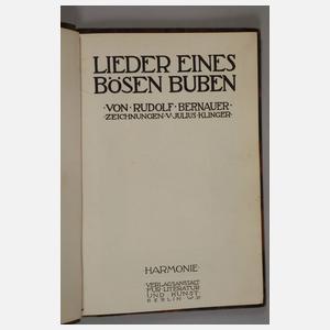 Lieder eines bösen Buben