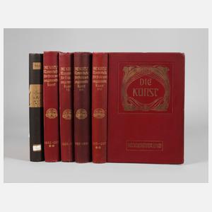 Fünf Bände Die Kunst