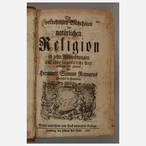 Vier Bücher 17./18. Jh.