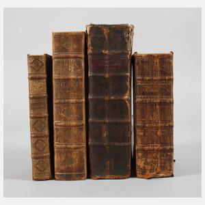 Vier Bücher 17./18. Jh.
