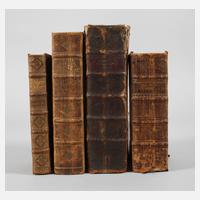 Vier Bücher 17./18. Jh.111