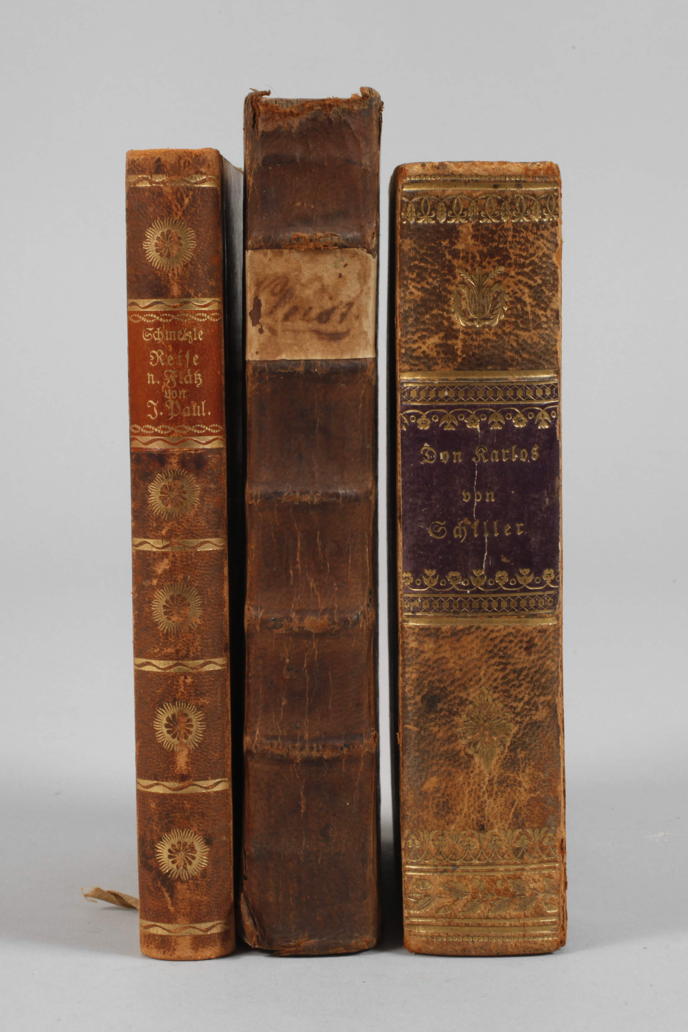 Drei seltene Bücher Belletristik