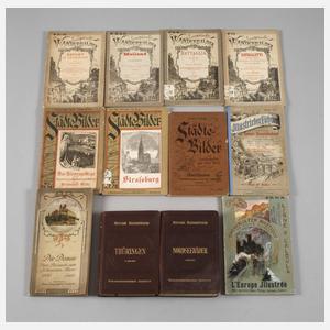Konvolut historische Reiseführer