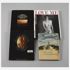 Vier Bücher Aktfotografie