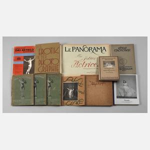Konvolut Bücher Aktfotografie