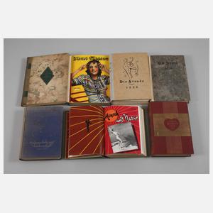 Konvolut Literatur zu Liebe, Schönheit und Kultur