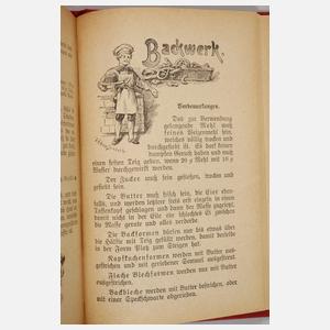 Sechs Kochbücher