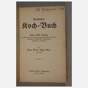 Sechs Kochbücher