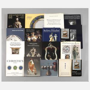 Konvolut Fachliteratur Berliner Porzellan