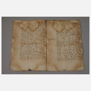 Testament Katharina von Melem, Frankfurt