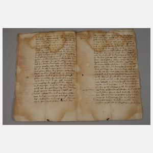 Testament Katharina von Melem, Frankfurt