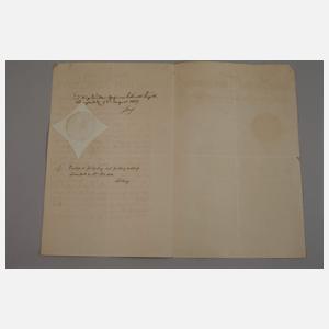 Konvolut historische Dokumente