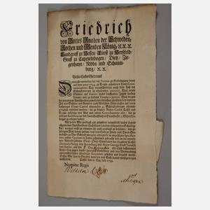 Konvolut historische Dokumente