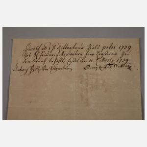 Konvolut historische Dokumente