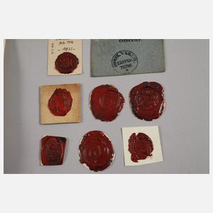 Konvolut historische Dokumente