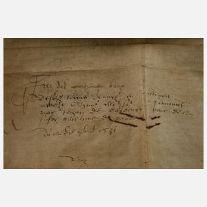 Konvolut historische Dokumente