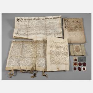 Konvolut historische Dokumente